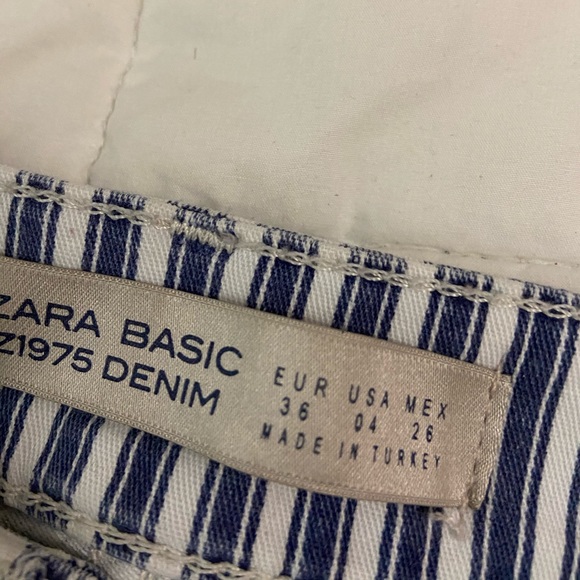 Striped denim pants - Picture 2 of 3